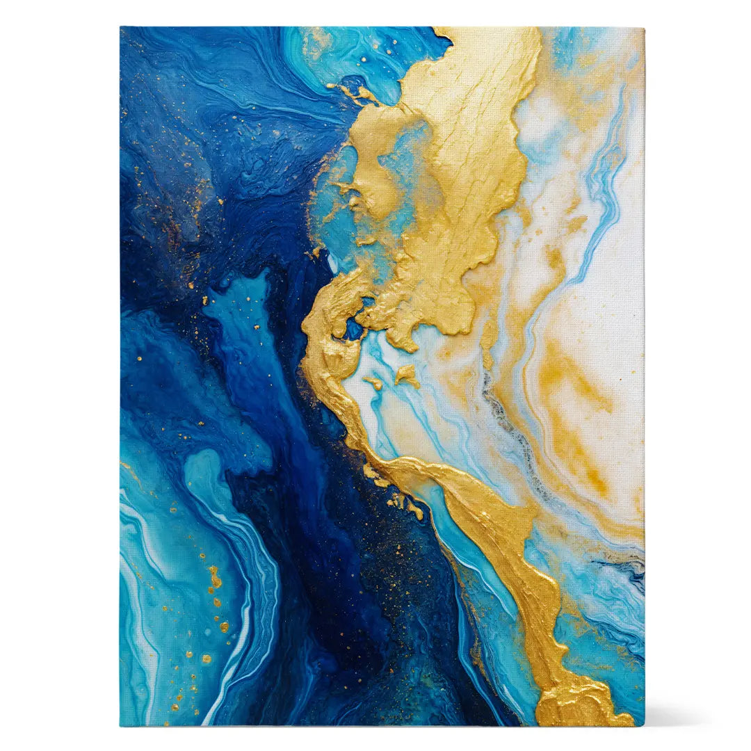 Geode Blue & Yellow I