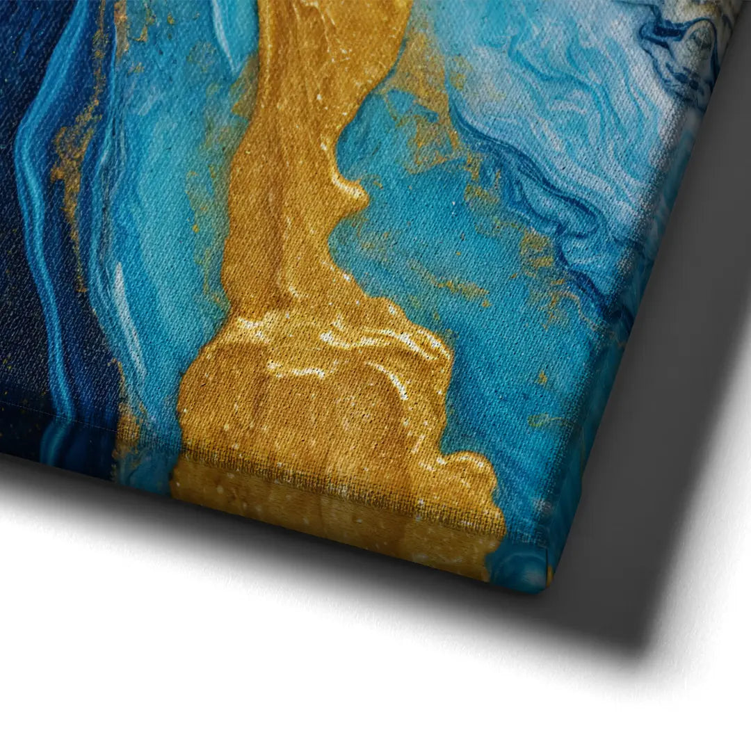 Geode Blue & Yellow I