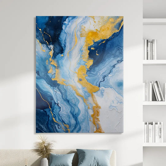 Geode Blue & Yellow II