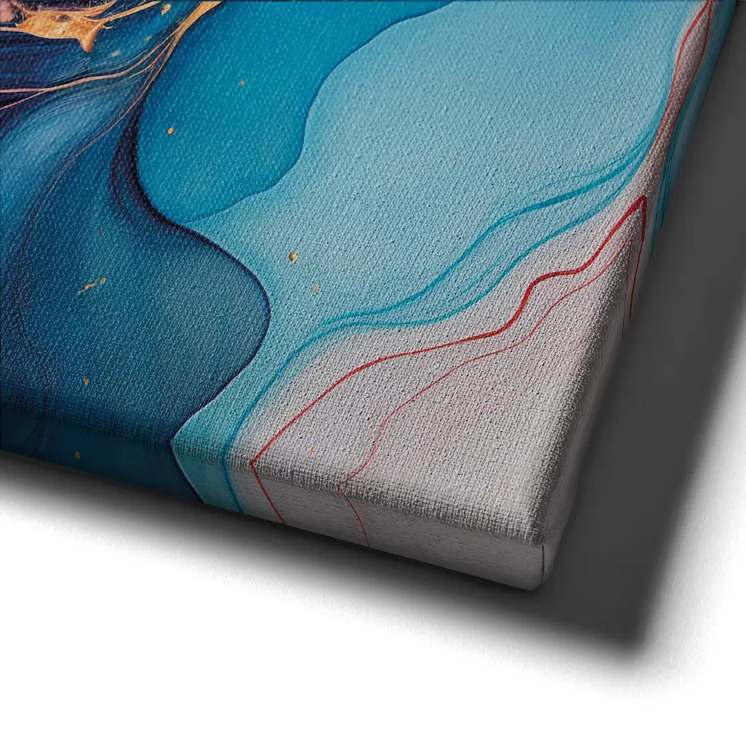 Geode Blue & Rose I