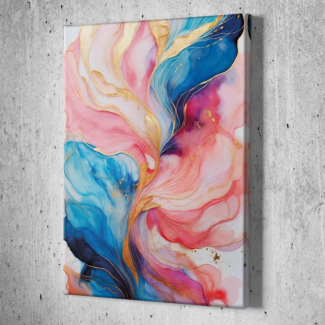 Geode Blue & Rose II