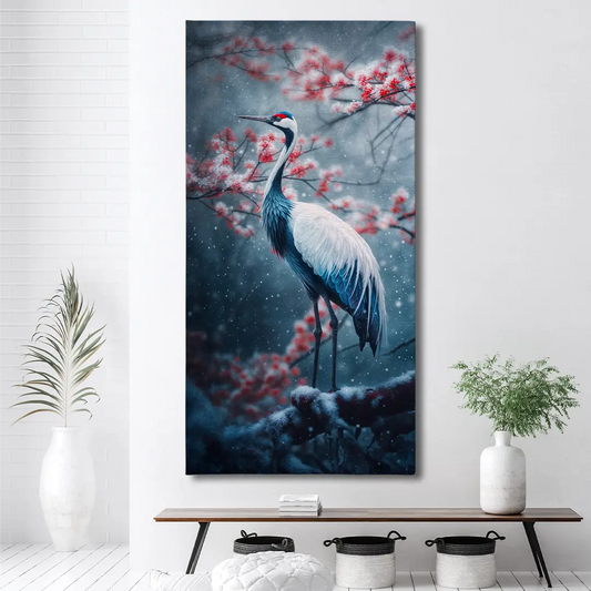 Red-Crowned Crane