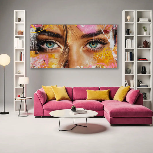 Vivid Eyes Urban Pop Art