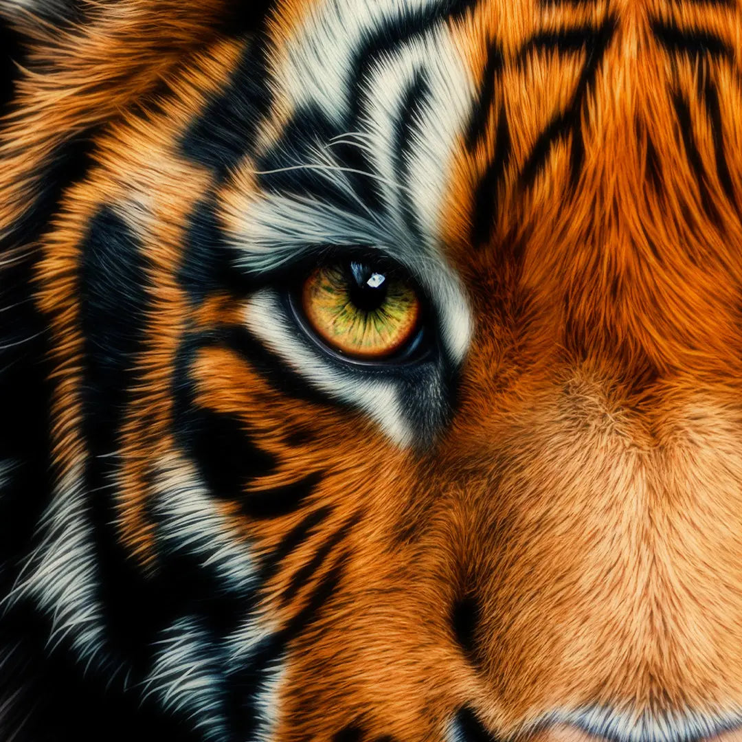 Tiger Close-Up