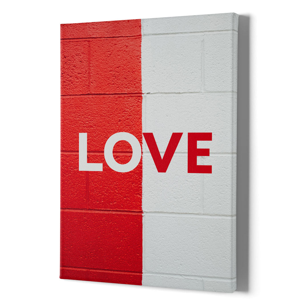 Love - Moderne Leinwand