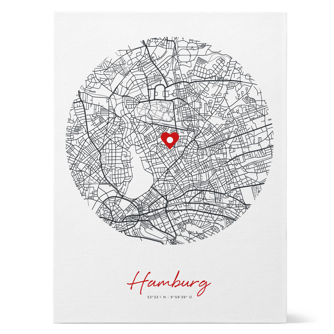Hamburg City Map
