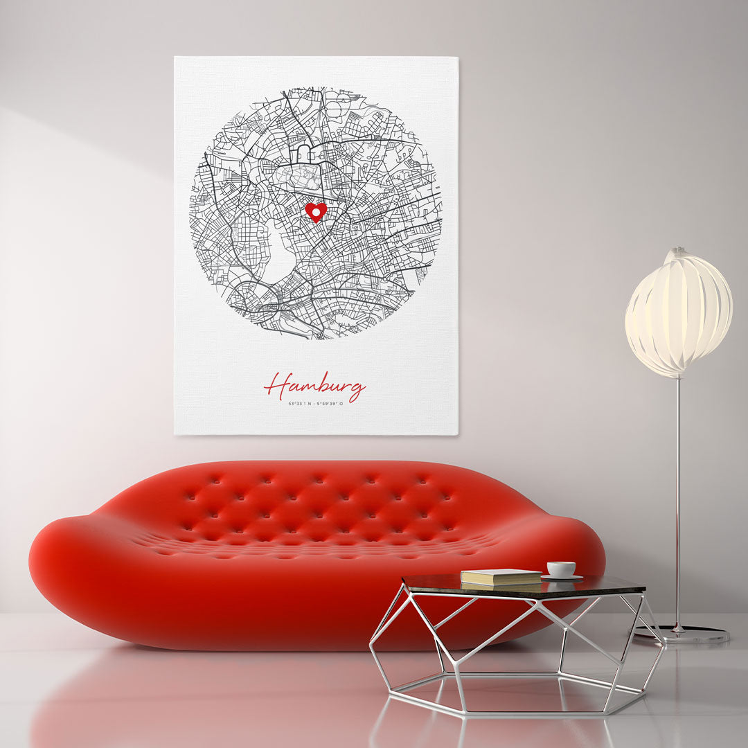 Hamburg City Map