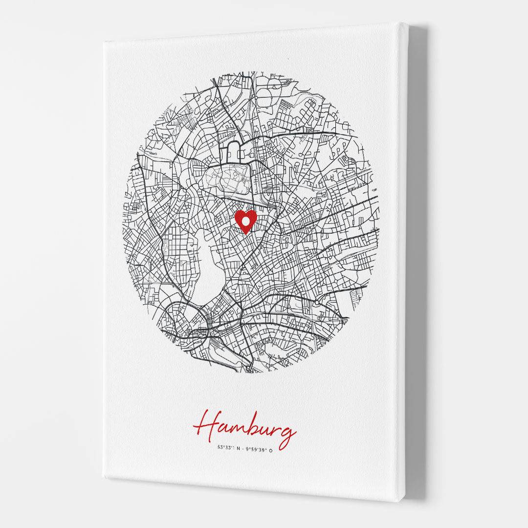 Hamburg City Map