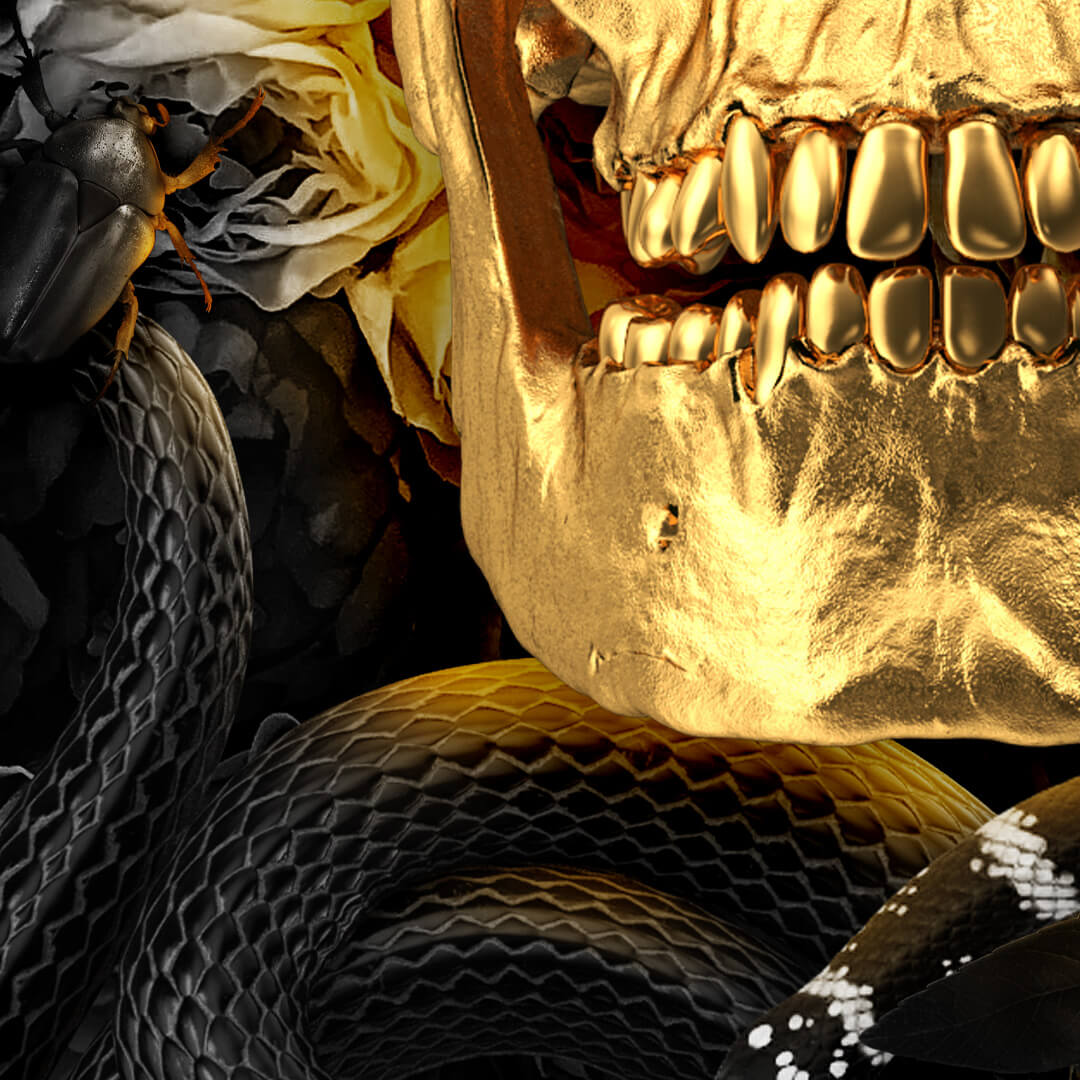Golden Skull