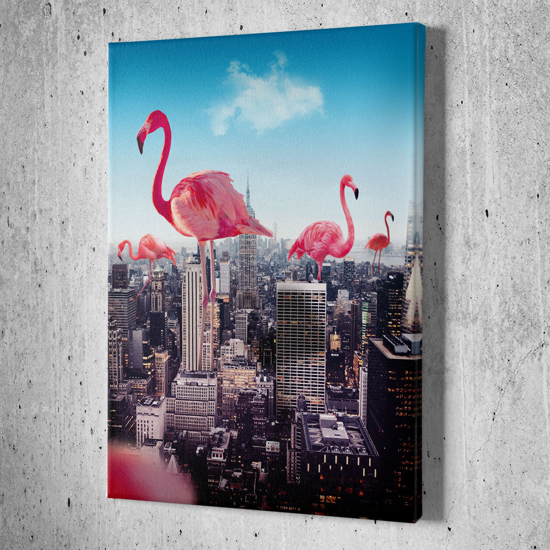Giant Flamingos