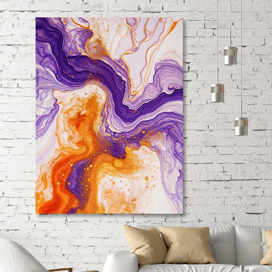 Geode Orange & Purple II
