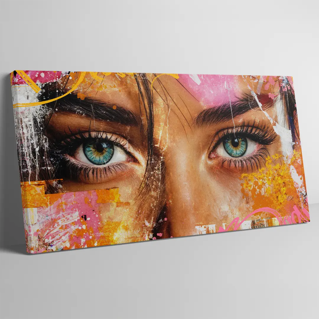Vivid Eyes Urban Pop Art