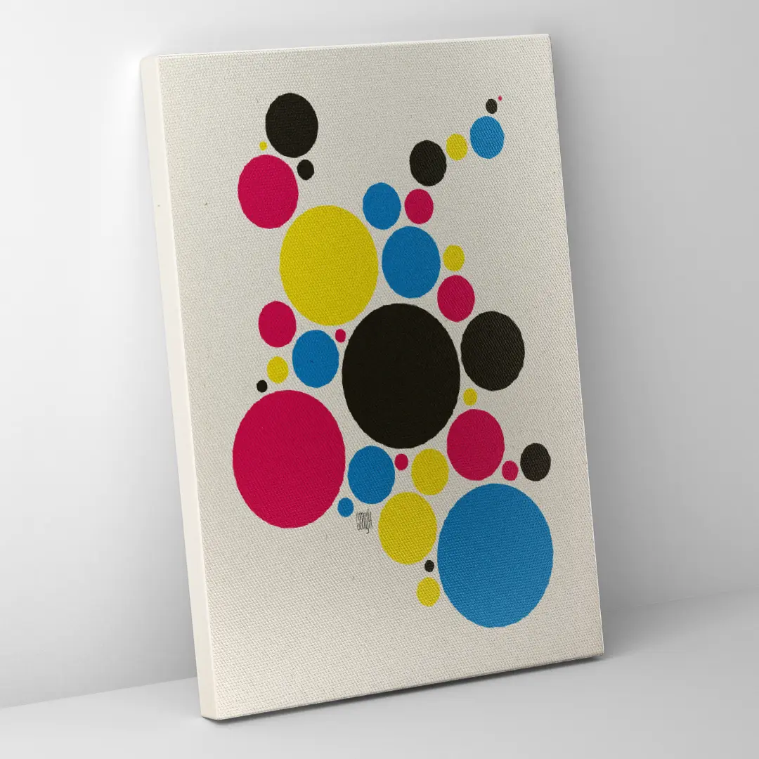 CMYK Confused Circles