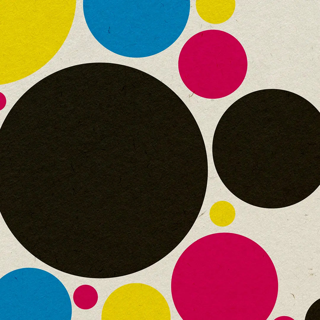 CMYK Confused Circles