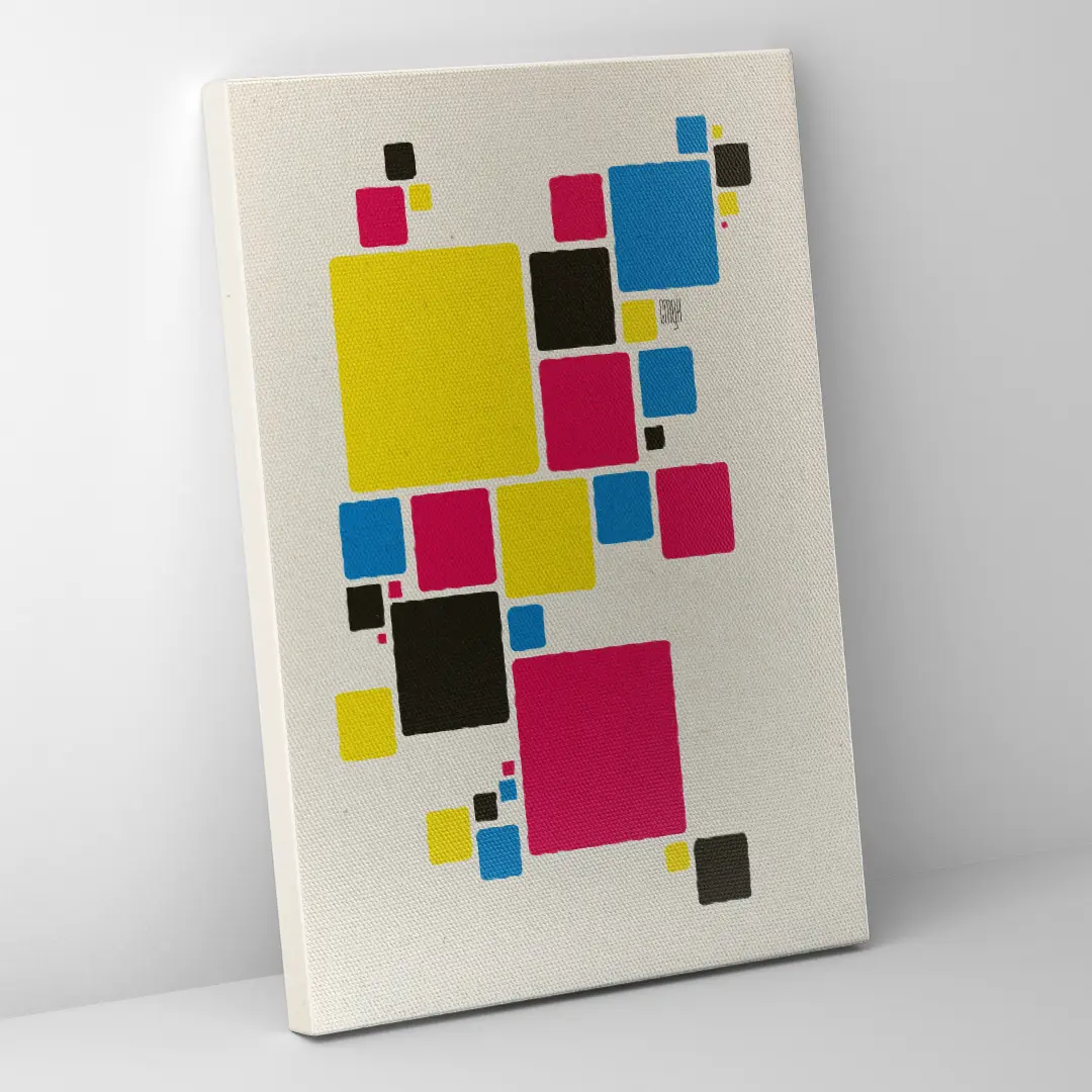 CMYK Confused Squares
