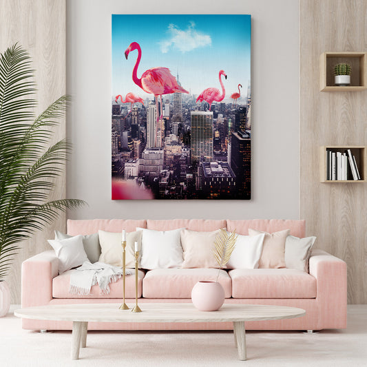 Giant Flamingos